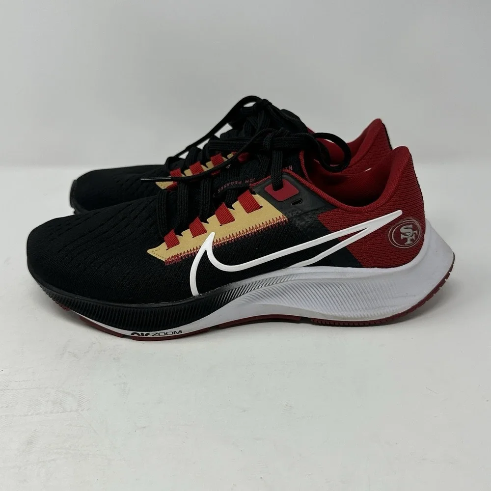 Nike Air Zoom Pegasus 38 San‎ Francisco 49ers Youth Size 4.5  DJ0810-001